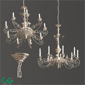 Light In The Box Elegant Candle Style Crystal Chandelier 